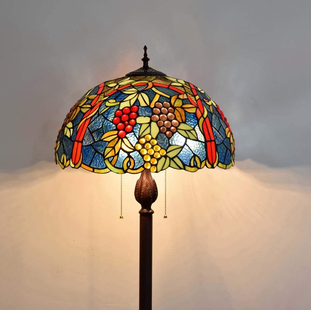 Amazon.co.jp : ティファニースタイル フロアスタンドランプ ブドウ